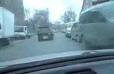 Бои на дорогах России.